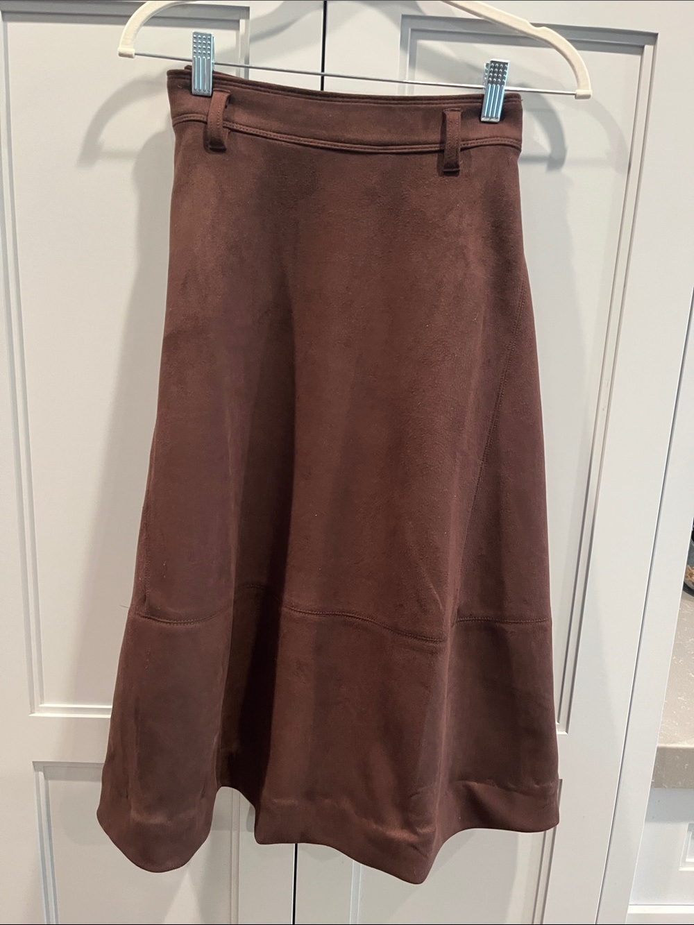 Faux Suede skirt